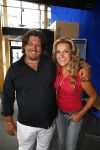 Hilversum 22 augustus 2013
Presentatie tros serie Caps Club met daarin de acteurs Tom v Hulle Sam de Graaff Charlotte Heesters Leontine Borsato Mike Libanon en Leona Philipo . Lucille Werner heeft het bedacht. Lucille met haar man
Peter Smulders bv