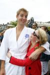 Amsterdam 8 september 2013
Amsterdam city swim door de grachten met diverse bn ers.
Maarten v d  Weijden met ....