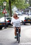 Amsterdam 2 september 2013
Maya Vandenbroecke op de fiets