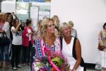 Hoofddorp 29 augustus 2013
Presentatie van de Margriet met Natasja Foger als hoofdredaktrice.
Leontine v d Bos de reguliere hoofdredaktrice geeft aar het eerste exemplaar en Rene Froger zingt voor Natasja bij sanoma uitgevers