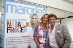 Hoofddorp 29 augustus 2013
Presentatie van de Margriet met Natasja Foger als hoofdredaktrice.
Leontine v d Bos de reguliere hoofdredaktrice geeft aar het eerste exemplaar en Rene Froger zingt voor Natasja bij sanoma uitgevers