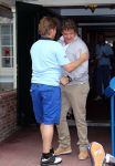 Zandvoort, 7 Augustus 2013
KLM Charity Challenge gespeeld op de Kennemer Golfclub met veel BN-ers.
Peter Paul Muller in gesprek met Rene Froger
Foto Peter Smulders BV
