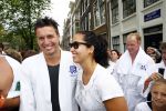 Amsterdam 8 september 2013
Amsterdam city swim door de grachten met diverse bn ers.
Pieter v d Hoogenband met zijn vriendin Ranomi Kromowidjojo