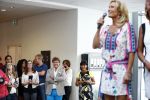 Hoofddorp 29 augustus 2013
Presentatie van de Margriet met Natasja Foger als hoofdredaktrice.
Leontine v d Bos de reguliere hoofdredaktrice geeft aar het eerste exemplaar en Rene Froger zingt voor Natasja bij sanoma uitgevers