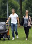 Amsterdam 25 augustus 2013
Renee Vervoorn en Guy v d Reijden met hun dochtertje Monroe in het Amstelpark.
Peter Smulders bv