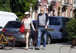 Amsterdam 26 augustus 2013
Rob Houwer met zijn vrouw en hond