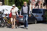 Amsterdam 26 augustus 2013
Rob Houwer met zijn vrouw en hond