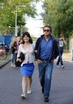 Amsterdam 18 augustus 2013
Robert en Roos ten Brink op weg naar de parade.
Peter Smulders bv