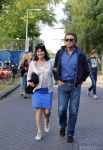 Amsterdam 18 augustus 2013
Robert en Roos ten Brink op weg naar de parade.
Peter Smulders bv