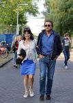 Amsterdam 18 augustus 2013
Robert en Roos ten Brink op weg naar de parade.
Peter Smulders bv