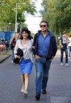 Amsterdam 18 augustus 2013
Robert en Roos ten Brink op weg naar de parade.
Peter Smulders bv