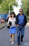 Amsterdam 18 augustus 2013
Robert en Roos ten Brink op weg naar de parade.
Peter Smulders bv