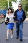 Amsterdam 18 augustus 2013
Robert en Roos ten Brink op weg naar de parade.
Peter Smulders bv