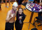Amsterdam 8 september 2013
Amsterdam city swim door de grachten met diverse bn ers.
Ruud Feltkamp met Jessica Mendels