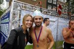 Amsterdam 8 september 2013
Amsterdam city swim door de grachten met diverse bn ers.
Ruud Feltkamp met zijn vriendin