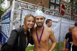 Amsterdam 8 september 2013
Amsterdam city swim door de grachten met diverse bn ers.
Ruud Feltkamp met zijn vriendin