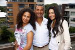 Amsterdam 1 september 2013
Ruud Gullit viert zijn 51e verjaardag thuis met zijn moeder zijn vriendin Maggie Jiminez en zijn kinderen Felicity Jermaine Joelle en Maxim