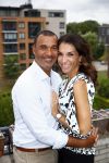 Amsterdam 1 september 2013
Ruud Gullit viert zijn 51e verjaardag thuis met zijn moeder zijn vriendin Maggie Jiminez en zijn kinderen Felicity Jermaine Joelle en Maxim