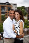 Amsterdam 1 september 2013
Ruud Gullit viert zijn 51e verjaardag thuis met zijn moeder zijn vriendin Maggie Jiminez en zijn kinderen Felicity Jermaine Joelle en Maxim