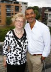 Amsterdam 1 september 2013
Ruud Gullit viert zijn 51e verjaardag thuis met zijn moeder zijn vriendin Maggie Jiminez en zijn kinderen Felicity Jermaine Joelle en Maxim