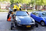 Amsterdam 19 augustus 2013
Ruud Gullit zijn porsche 911 cabrio wordt weg gesleept . Zijn auto vond stoor het appartement waar hij nu woont.
Peter Smulders bv