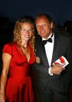 Scheveningen 9 september 2013
Premiere Smoorverliefd in het circustheater.
Steven de Jong met zijn vrouw