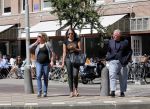 Amsterdam 14 augustus 2013
Harry Mens met zijn zwangere dochter Suze en dochter Sarah.
Peter Smulders bv