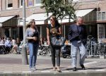 Amsterdam 14 augustus 2013
Harry Mens met zijn zwangere dochter Suze en dochter Sarah.
Peter Smulders bv