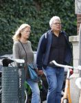 Amsterdam 19 augustus 2013
Theodor Holman met zijn vrouw op straat in Amsterdam.
Peter Smulders bv