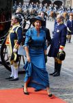 Den Haag 16 september 2014
Prinsjesdag met oa Koning Willem Alexander Koningin Maxima prinses Laurentien en prins Constantijn. Gouden Koets op het binnenhof. Groot Meesteres Bibi van Zuylen van Nijevelt-den Beer Poortugael and groot Meester Marco Hennis