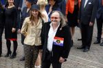 Den Haag 16 september 2014
Prinsjesdag met oa Koning Willem Alexander Koningin Maxima prinses Laurentien en prins Constantijn. Gouden Koets op het binnenhof. Dion Graus met vrouw