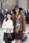 Den Haag 16 september 2014
Prinsjesdag met oa Koning Willem Alexander Koningin Maxima prinses Laurentien en prins Constantijn. Gouden Koets op het binnenhof. Edith Schippers met dochter Eva
