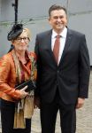 Den Haag 16 september 2014
Prinsjesdag met oa Koning Willem Alexander Koningin Maxima prinses Laurentien en prins Constantijn. Gouden Koets op het binnenhof. Emile Roemer met vrouw