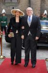 Den Haag 16 september 2014
Prinsjesdag met oa Koning Willem Alexander Koningin Maxima prinses Laurentien en prins Constantijn. Gouden Koets op het binnenhof. Frans Timmermans met vrouw