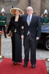 Den Haag 16 september 2014
Prinsjesdag met oa Koning Willem Alexander Koningin Maxima prinses Laurentien en prins Constantijn. Gouden Koets op het binnenhof. Frans Timmermans met vrouw