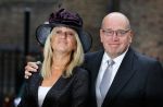 Den Haag 16 september 2014
Prinsjesdag met oa Koning Willem Alexander Koningin Maxima prinses Laurentien en prins Constantijn. Gouden Koets op het binnenhof. Fred Teeven met vrouw