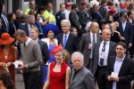 Den Haag 16 september 2014
Prinsjesdag met oa Koning Willem Alexander Koningin Maxima prinses Laurentien en prins Constantijn. Gouden Koets op het binnenhof. Geert Wilders met vrouw
