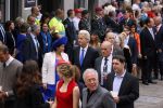 Den Haag 16 september 2014
Prinsjesdag met oa Koning Willem Alexander Koningin Maxima prinses Laurentien en prins Constantijn. Gouden Koets op het binnenhof. Geert Wilders met vrouw