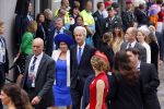 Den Haag 16 september 2014
Prinsjesdag met oa Koning Willem Alexander Koningin Maxima prinses Laurentien en prins Constantijn. Gouden Koets op het binnenhof. Geert Wilders met vrouw