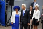 Den Haag 16 september 2014
Prinsjesdag met oa Koning Willem Alexander Koningin Maxima prinses Laurentien en prins Constantijn. Gouden Koets op het binnenhof. Geert Wilders met vrouw