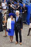 Den Haag 16 september 2014
Prinsjesdag met oa Koning Willem Alexander Koningin Maxima prinses Laurentien en prins Constantijn. Gouden Koets op het binnenhof. Geert Wilders met vrouw