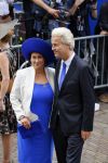 Den Haag 16 september 2014
Prinsjesdag met oa Koning Willem Alexander Koningin Maxima prinses Laurentien en prins Constantijn. Gouden Koets op het binnenhof. Geert Wilders met vrouw
