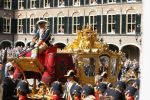 Den Haag 16 september 2014
Prinsjesdag met oa Koning Willem Alexander Koningin Maxima prinses Laurentien en prins Constantijn. Gouden Koets op het binnenhof.