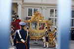 Den Haag 16 september 2014
Prinsjesdag met oa Koning Willem Alexander Koningin Maxima prinses Laurentien en prins Constantijn. Gouden Koets op het binnenhof.
