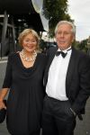 Hilversum 1 september 2014
Voetballer van het jaar verkiezing bij studio 21.
Harry Lubse met vrouw