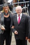 Den Haag 16 september 2014
Prinsjesdag met oa Koning Willem Alexander Koningin Maxima prinses Laurentien en prins Constantijn. Gouden Koets op het binnenhof. Jan Nagel met vrouw