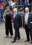 Den Haag 16 september 2014
Prinsjesdag met oa Koning Willem Alexander Koningin Maxima prinses Laurentien en prins Constantijn. Gouden Koets op het binnenhof. Jan Nagel met vrouw