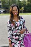 Amsterdam 11 september 2014
Talkies lunch in de Oyster bar in het olympisch stadion. Jasmine Sendar