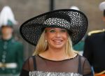 Den Haag 16 september 2014
Prinsjesdag met oa Koning Willem Alexander Koningin Maxima prinses Laurentien en prins Constantijn. Gouden Koets op het binnenhof. Jeanine Hennis-Plasschaert  met man