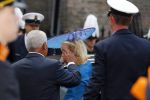 Den Haag 16 september 2014
Prinsjesdag met oa Koning Willem Alexander Koningin Maxima prinses Laurentien en prins Constantijn. Gouden Koets op het binnenhof. Jet Bussemaker met man